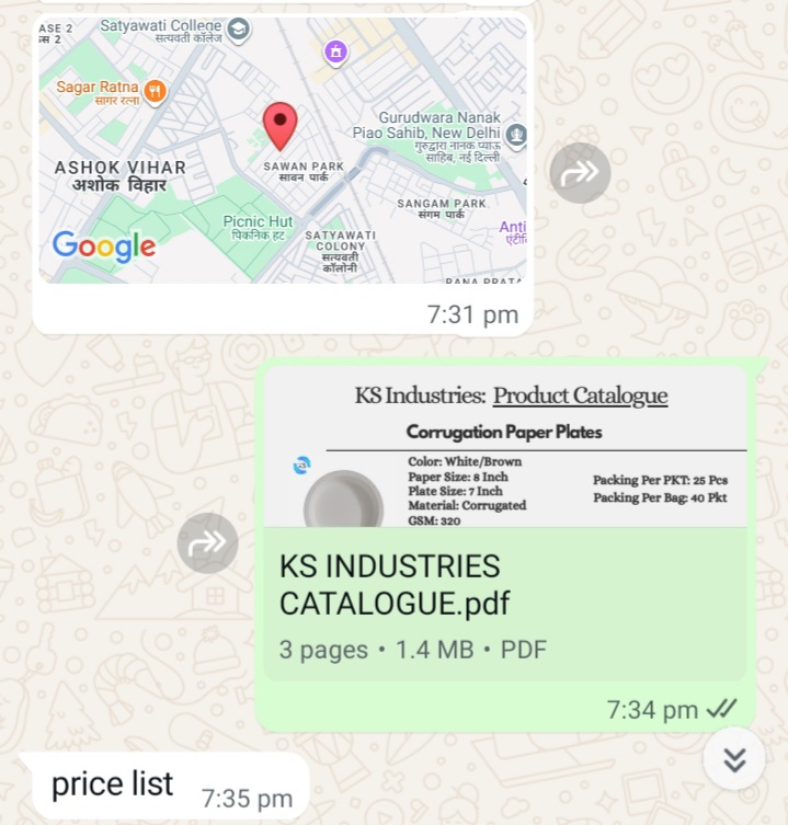 Repeat buyer, ongoing conversation.